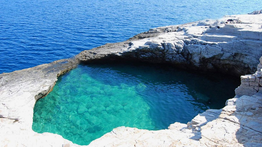 Thasos Island in North Aegean