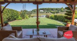 Villa Jasmine with pool & tennis court in Sani