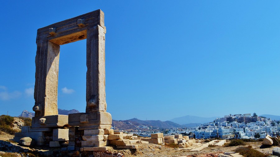 Naxos Island in Cyclades