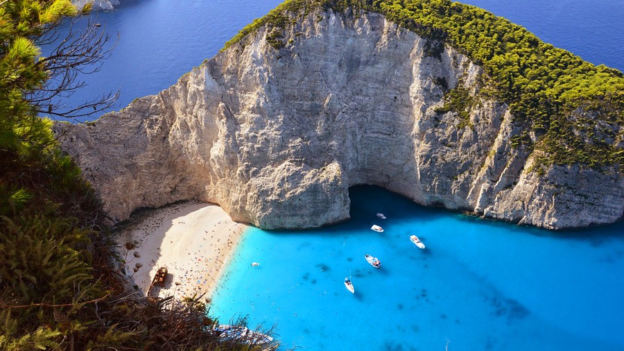 Zakynthos Island in Ionion